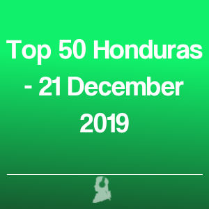 Imatge de Top 50 Hondures - 21 Desembre 2019