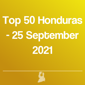 Foto de Top 50 Honduras - 25 Setembro 2021