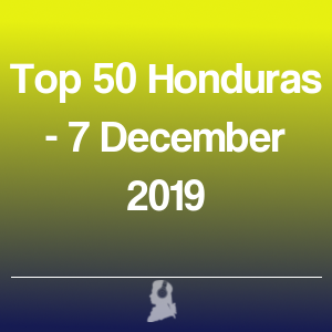 Imatge de Top 50 Hondures - 7 Desembre 2019