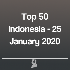 Picture of Top 50 Indonesia - 25 January 2020