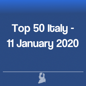 Imagen de  Top 50 Italia - 11 Enero 2020