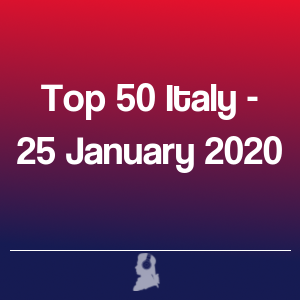 Picture of Top 50 Italy - 25 January 2020