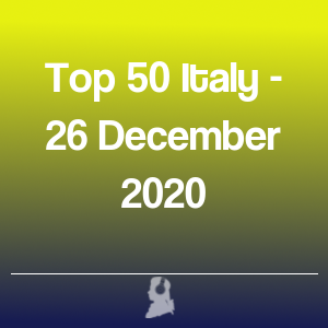 Photo de Top 50 Italie - 26 Décembre 2020