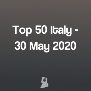 Imagen de  Top 50 Italia - 30 Mayo 2020