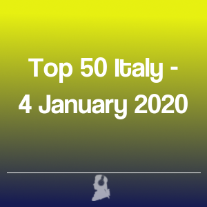 Photo de Top 50 Italie - 4 Janvier 2020