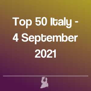Imatge de Top 50 Itàlia - 4 Setembre 2021