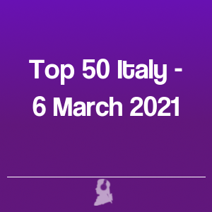Imatge de Top 50 Itàlia - 6 Març 2021