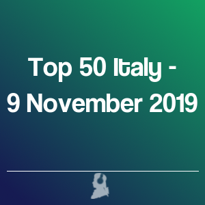 Imagen de Top 50 Italia - 9 Noviembre 2019