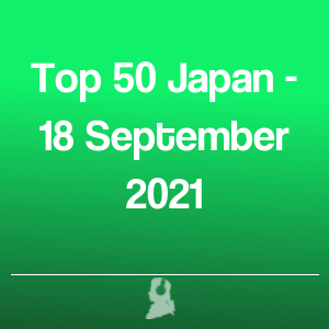 Immagine di Top 50 Giappone - 18 Settembre 2021