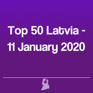 Bild von Top 50 Lettland - 11 Januar 2020