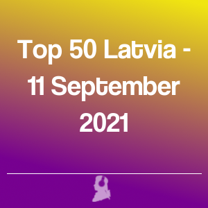 Imatge de Top 50 Letònia - 11 Setembre 2021