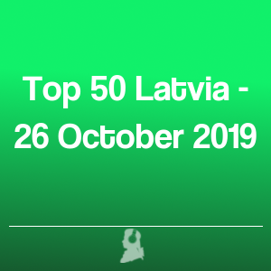 Photo de Top 50 Lettonie - 26 Octobre 2019