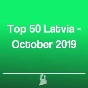 Picture of Top 50 Latvia - October 2019