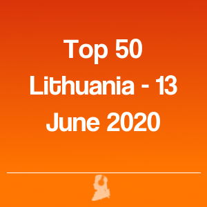 Foto de Top 50 Lituânia - 13 Junho 2020