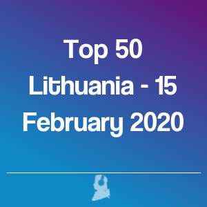 Photo de Top 50 Lituanie - 15 Février 2020