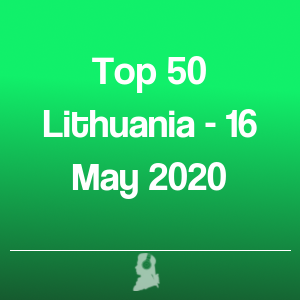 Imatge de Top 50 Lituània - 16 Maig 2020