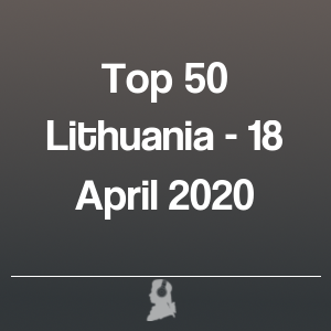 Foto de Top 50 Lituânia - 18 Abril 2020