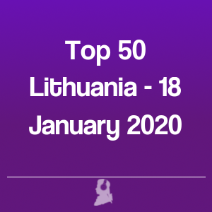 Photo de Top 50 Lituanie - 18 Janvier 2020