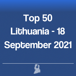 Photo de Top 50 Lituanie - 18 Septembre 2021