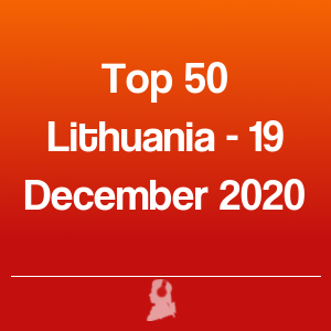 Foto de Top 50 Lituânia - 19 Dezembro 2020