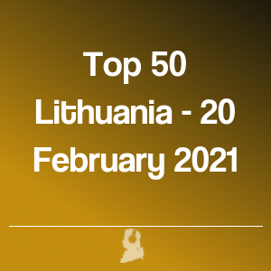 Photo de Top 50 Lituanie - 20 Février 2021