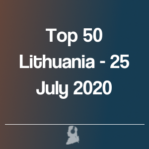 Imatge de Top 50 Lituània - 25 Juliol 2020