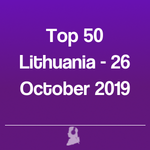 Immagine di Top 50 Lituania - 26 Ottobre 2019