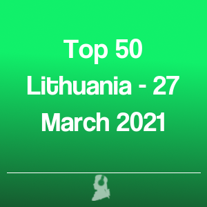 Picture of Top 50 Lithuania - 27 March 2021