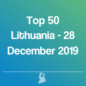 Foto de Top 50 Lituânia - 28 Dezembro 2019