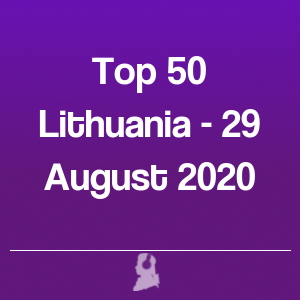 Imatge de Top 50 Lituània - 29 Agost 2020