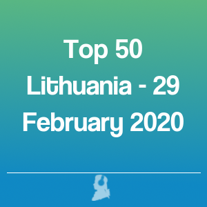 Immagine di Top 50 Lituania - 29 Febbraio 2020