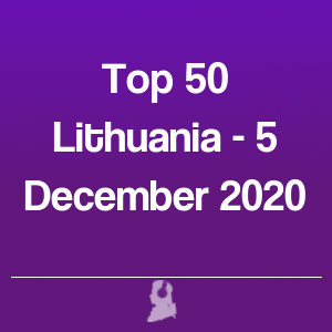 Foto de Top 50 Lituânia - 5 Dezembro 2020