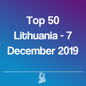 Photo de Top 50 Lituanie - 7 Décembre 2019