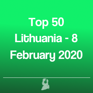 Imatge de Top 50 Lituània - 8 Febrer 2020