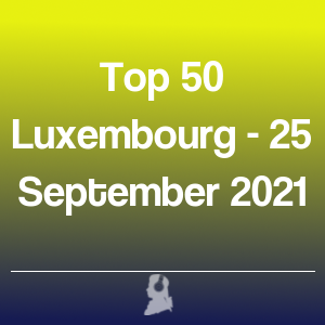 Picture of Top 50 Luxembourg - 25 September 2021