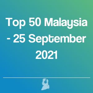 Imagen de  Top 50 Malasia - 25 Septiembre 2021