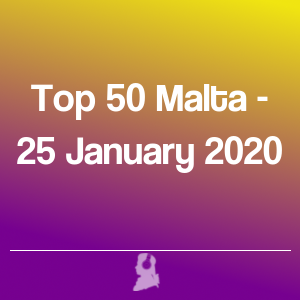 Imatge de Top 50 Malta - 25 Gener 2020