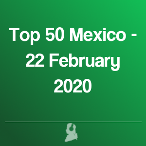 Imatge de Top 50 Mèxic - 22 Febrer 2020