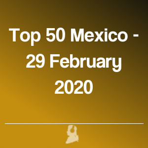 Imagen de  Top 50 Méjico - 29 Febrero 2020
