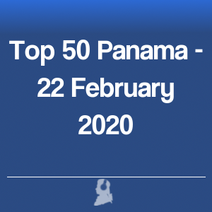 Foto de Top 50 Panamá - 22 Fevereiro 2020