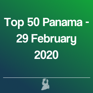 Foto de Top 50 Panamá - 29 Fevereiro 2020