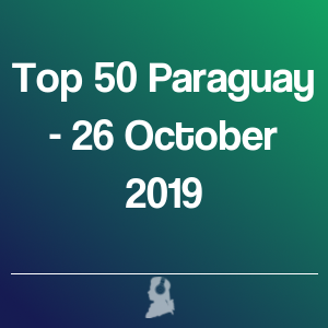 Foto de Top 50 Paraguai - 26 Outubro 2019