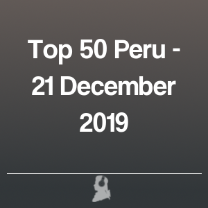 Imagen de  Top 50 Perú - 21 Diciembre 2019