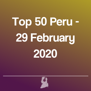 Foto de Top 50 Peru - 29 Fevereiro 2020