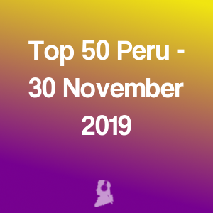 Imagen de  Top 50 Perú - 30 Noviembre 2019