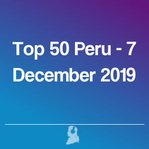 Imagen de  Top 50 Perú - 7 Diciembre 2019