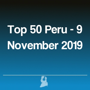 Imagen de  Top 50 Perú - 9 Noviembre 2019