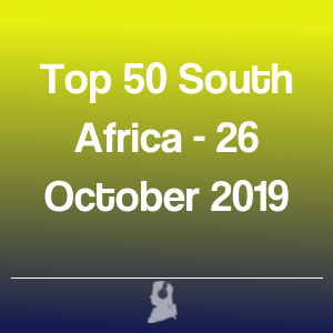 Photo de Top 50 Afrique du Sud - 26 Octobre 2019