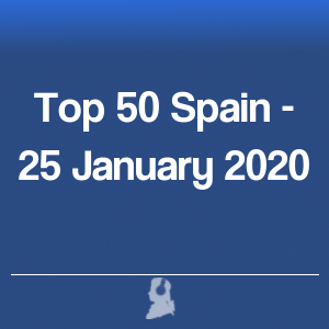 Photo de Top 50 Espagne - 25 Janvier 2020