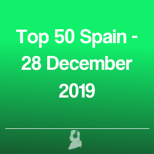 Imatge de Top 50 Espanya - 28 Desembre 2019